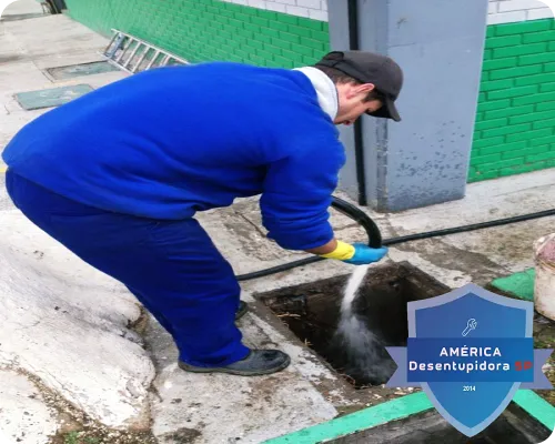 desentupimento caixa gordura Água Branca